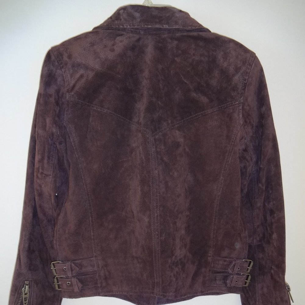 ANTHROPOLOGIE SUEDE MOTO JACKET by BLANK NYC - Picture 4 of 9